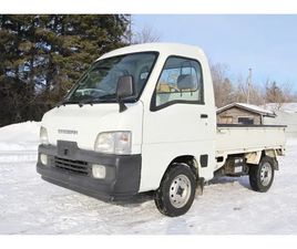 SUBARU SAMBAR 2002 SUBARU SAMBAR SUPERCHARGED 4X4 KEI TRUCK MINI TRUCK
