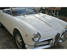1960 ALFA ROMEO GIULIETTA TYPE 750/101 SPIDER