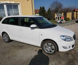 SKODA FABIA WAGON ŠKODA FABIA 1,6 NOVE V ČR