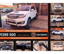 TOYOTA FORTUNER 2016 TOYOTA FORTUNER 3.0 D-4D RAISED BODY