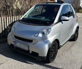 SMART FORTWO CABRIO WENIG KILOMETER