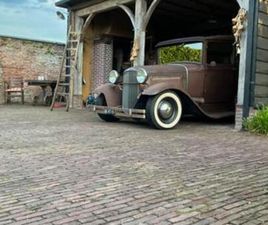 FORD MODEL A FORD MODEL A, TUDOR 1930, 350, V8, WEIAND-BLOWER, AUTOMAAT. — FORD — MARKTPLAATS