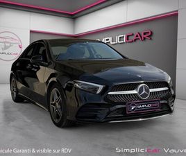 MERCEDES CLASSE A BERLINE 180 D 7G-DCT AMG LINE CAMÉRA 360 SIÈGES CHAUFFANTS CARPLAY GARANTIE 12 MOIS