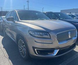 USED 2019 LINCOLN NAUTILUS RESERVE