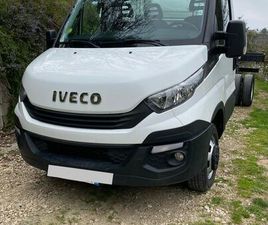 IVECO DAILY 35C18 – CHÂSSIS CABINE 23 800 HT / 28 560 TTC