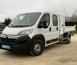 CITROEN JUMPER BENNE DOUBLE CABINE 7 PLACES BLUEHDI 165CV TVA RECUP GTIE 1AN