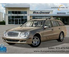 MERCEDES CLASSE E STATION WAGON USED 2004 MERCEDES-BENZ E-CLASS 4MATIC