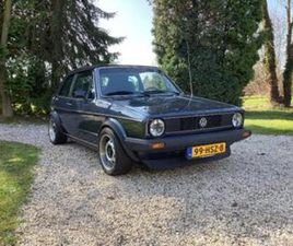 VOLKSWAGEN GOLF 1.8 GL CABRIOLET 1984 BLAUW — VOLKSWAGEN — MARKTPLAATS