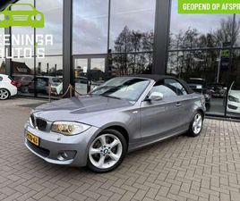BMW SERIE 1 CABRIO 118 1-SERIE CABRIO 118I EXCLUSIVE EDITION|NAVI|LEER