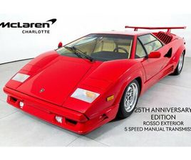 LAMBORGHINI COUNTACH USED 1989 LAMBORGHINI COUNTACH COUPE CHARLOTTE NC 28217