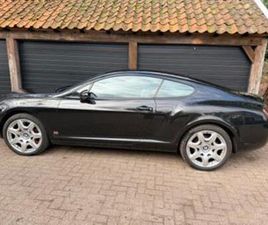 BENTLEY CONTINENTAL GT BENTLEY CONTINENTAL 6.0 W12 GT 2006 MULLINER ZWART — BENTLEY — MARKTPLAATS
