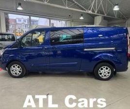 FORD TRANSIT CUSTOM ② FORD TRANSIT CUSTOM 2.2D | 6 ZITPLAATSEN | LICHTE VRACHT | 1 — FORD — 2EMEMAIN