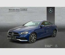 MERCEDES CLASSE E COUPE E 220 MERCEDES-BENZ CLASE E COUPÉ 220 D