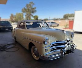 1949 DODGE WAYFARER CONVERTIBLE, NEW BRAKES, NEW FUEL LINES, OEM INTERIOR