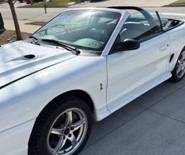 1998 MUSTANG COBRA SVT 5 SPEED CONVERTIBLE