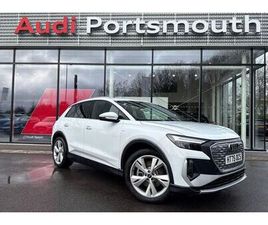 AUDI Q4 E-TRON 40 AUDI Q4 E-TRON 40 S LINE SUV 5DR ELECTRIC AUTO 63KWH (204 PS)