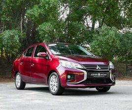 MITSUBISHI ATTRAGE GLX BASE 1.2L MITSUBISHI ATTRAGE 1.2L 2022 GCC ACCIDENT-FREE EXCELLENT CONDITION 462 AED MONTHLY