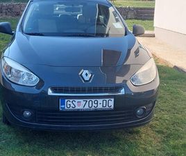 RENAULT FLUENCE 1.6 BENZIN + LPG - 188.000, REGISTRIRAN