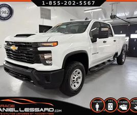CHEVROLET SILVERADO 3500HD WT 4WD CREW, BTE 8 PIEDS, 6.6L GAZ 20
