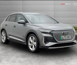 AUDI Q4 E-TRON 40 2022 AUDI Q4 150KW 40 82KWH S LINE 5DR AUTO