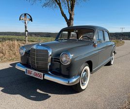MERCEDES BENZ 180 PONTON - UNRESTAURIERTER ORIGINAL-ZUSTAND