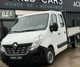 RENAULT MASTER ② RENAULT MASTER 2.3DCI L4H2 7PLACES TVAC*BTWIN AIRCO GARANTIE — CAMIONNETTES & UTILITAIRES — 2EMEMAIN