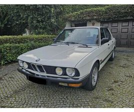 BMW 520 I E28 6 CILINDROS CLÁSSICO ORIGINAL JANEIRO/84