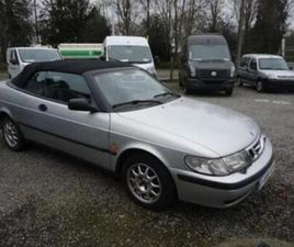 ② SAAB 9-3 CABRIO ,2.0 BENZ, 250 DKM ,1STE EIG,JUIST NW BANDEN — OLDTIMERS & ANCÊTRES — 2EMEMAIN