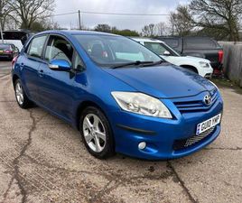 2010 TOYOTA AURIS 1.33 DUAL VVTI TR 5DR HATCHBACK PETROL MANUAL