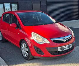 VAUXHALL CORSA 1.3 CDTI ECOFLEX EXCLUSIV EURO 5 (START/STOP) 5DR (A/C)