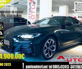 BMW SERIE 4 GRAN COUPE 420I 4ER GRAN COUPE 420I MSPORT GRAN COUPÈ TETTO PELLE