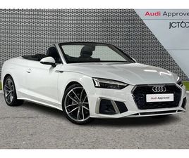 2021 AUDI A5 CABRIOLET 40 TFSI 204 S LINE 2DR S TRONIC