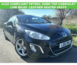 2013 PEUGEOT 308 CC 1.6 ALLURE COUPE