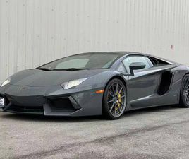 2014 LAMBORGHINI AVENTADOR ROADSTER. LOCAL BC VEHICLE. NO ACCIDENT. SU