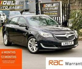 VAUXHALL INSIGNIA SPORTS TOURER 1.6 CDTI TECH LINE SPORTS TOURER AUTO EURO 6 5DR