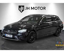 MERCEDES-BENZ E 300 DE 4MATIC AMG HYBRID 306HK VÄRMARE/DRAG/SOV