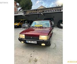 TOFAS 131 DOGAN GALERIDEN TOFAŞ DOĞAN SL 1993 MODEL AYDIN 100.000 KM BORDO - 38331935 | ARABAM.COM