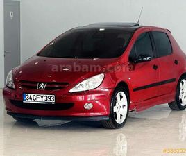 SAHIBINDEN PEUGEOT 307 1.4 HDI XR 2004 MODEL İSTANBUL 324.000 KM KIRMIZI - 38325275 | ARABAM.COM