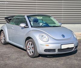 VOLKSWAGEN NEW BEETLE CABRIOLET PHASE 2 1.6I 100CV 135224 KMS DISTRIBUTION OK 7490 EUROS