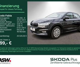 SKODA FABIA ESSENCE 1.0 TSI LED KLIMA PDC SHZ