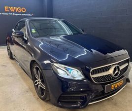 MERCEDES CLASSE E CABRIOLET 2.0 194CH 220D AMG LINE MULTIBEAM CAMERA 360 DETECTEUR ANGLE MORT
