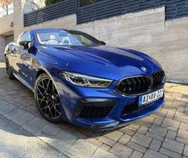 BMW M8 COMPETITION CABRIO (AUTOMATA)/2.TULAJ/MAGYAR AUTO/LASER/KERÁMIA FÉK/MARINA BLUE/
