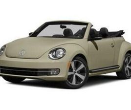 VOLKSWAGEN BEETLE CABRIO USED 2015 VOLKSWAGEN BEETLE AUTO 1.8T W/TECH