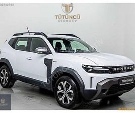 RENAULT DUSTER GALERIDEN RENAULT DUSTER 1.2 MHEV 2024 MODEL İSTANBUL 26.000 KM BEYAZ - 38321228 | ARABAM.COM