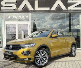 T-ROC CABRIOLET 1.5 TSI R-LINE_CARPLAY_CAMERA_CUIR