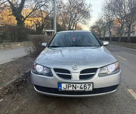 NISSAN ALMERA EDDA MŰVEK ÁLTAL DEDIKÁLT. VISIA 1.5 2ÉV MŰSZAKIVAL. NAPI HASZNÁLATBOL