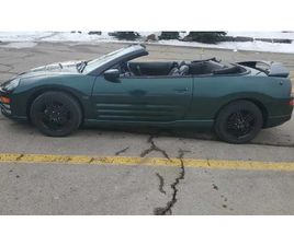 2001 MITSUBISHI ECLIPSE SPYDER CONVERTIBLE