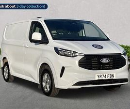 FORD TRANSIT CUSTOM FORD TRANSIT CUSTOM 2.0 ECOBLUE 136PS H1 VAN LIMITED