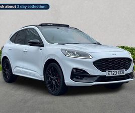FORD KUGA FORD KUGA 2.5 DURATEC 14.4KWH BLACK PACKAGE EDITION SUV 5DR PETROL PLUG-IN HYBRID CVT EURO 6 (S/S) (225 PS)