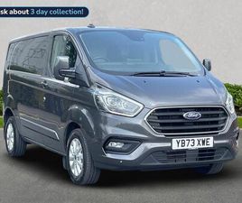FORD TRANSIT CUSTOM FORD TRANSIT CUSTOM 2.0 ECOBLUE 130PS LOW ROOF LIMITED VAN AUTO